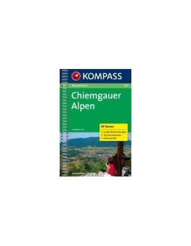 KK 921 Chiemgauer Alpen túrakalauz térképmelléklettel