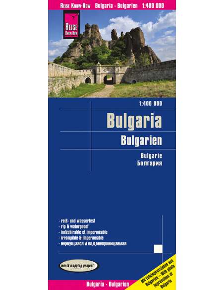 RKH Bulgarien - Bulgária térkép