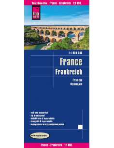 RKH France - Frankreich - Franciaország térkép - 2022