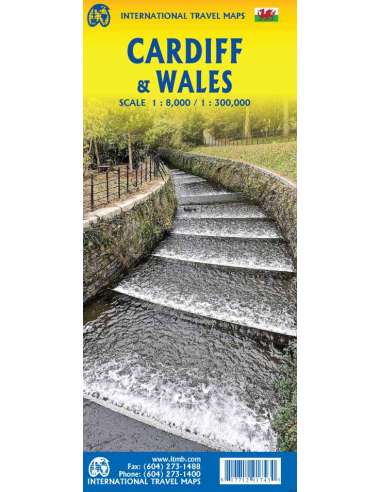 Wales & Cardiff térkép
