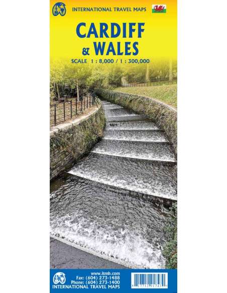 Wales & Cardiff térkép