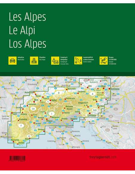 The Alps - Atlas der Alpen - Alpok atlasz