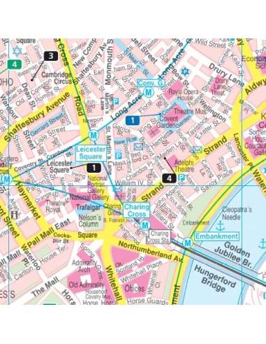 London - City Pocket laminált zsebtérkép
