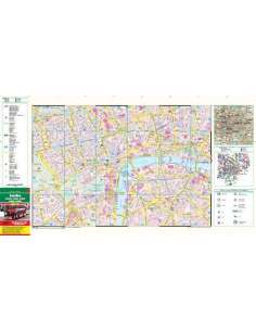 London - City Pocket laminált zsebtérkép 2
