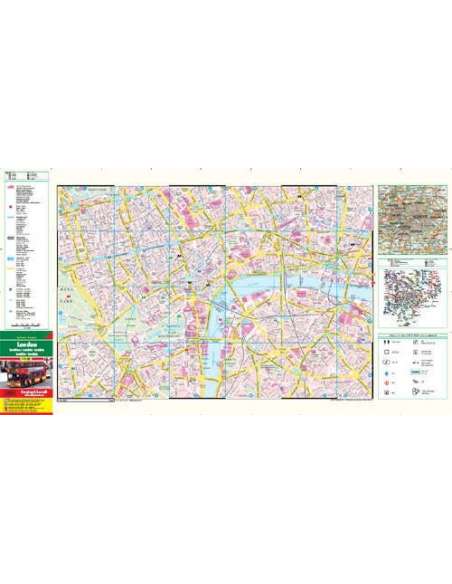 London - City Pocket laminált zsebtérkép