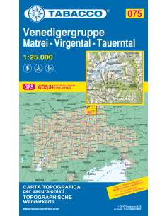 TO 075 Venediger Gruppe Matrei -Virgental - Tauerntal...