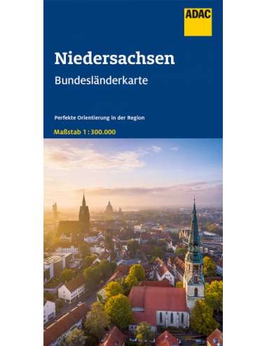 Niedersachsen - Alsó-Szászország - Bremen térkép