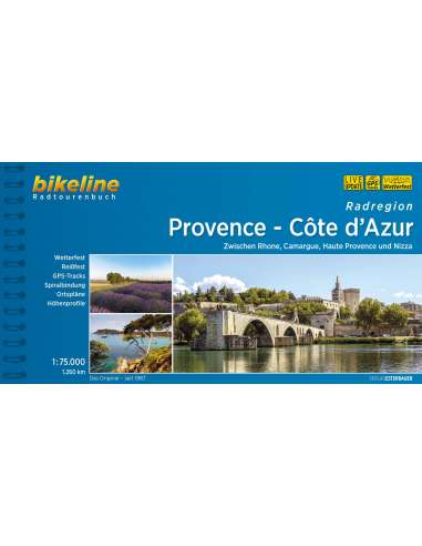 Provence - Côte d’Azur kerékpáros atlasz