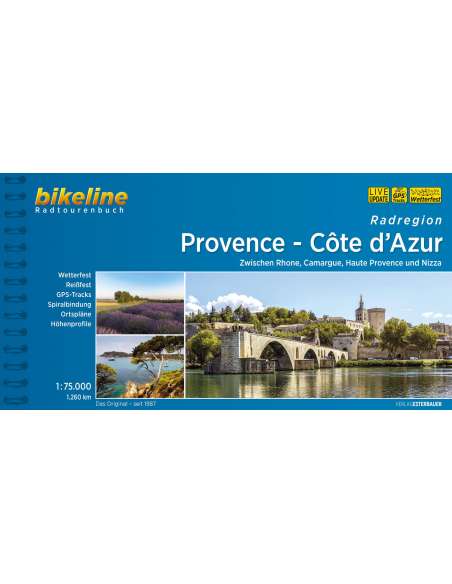 Provence - Côte d’Azur kerékpáros atlasz