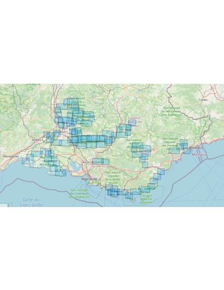 Provence - Côte d’Azur kerékpáros atlasz