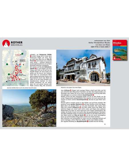 Rhodos - Rodosz túrakalauz - ROTHER