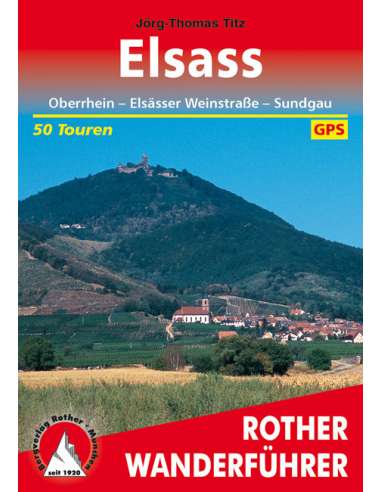 Elsass - Elzász túrakalauz - ROTHER