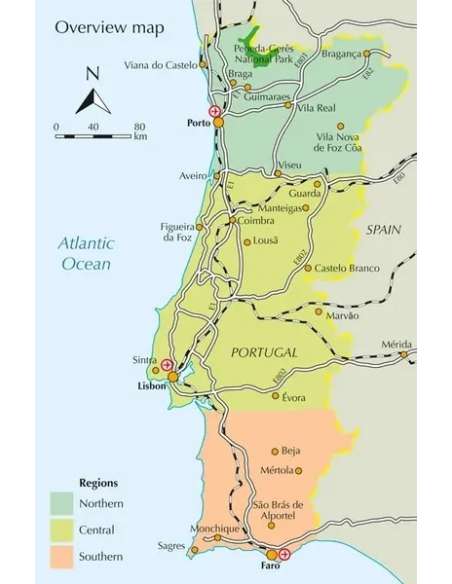 Walking in Portugal - Portugália túrakönyv