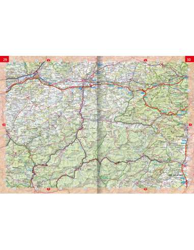 Austria - Österreich - Ausztria atlasz
