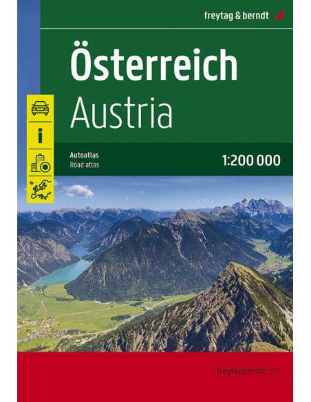 Austria - Österreich - Ausztria atlasz
