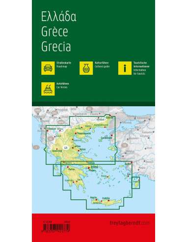 Greece - Görögország térkép - 2022