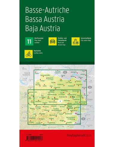 Niederösterreich (11) - Alsó-Ausztria térkép 2024