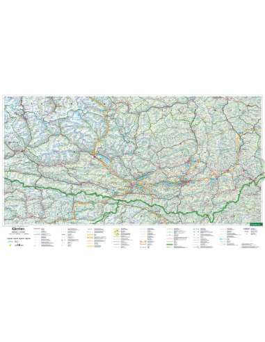 Carinthia - Karintia térkép