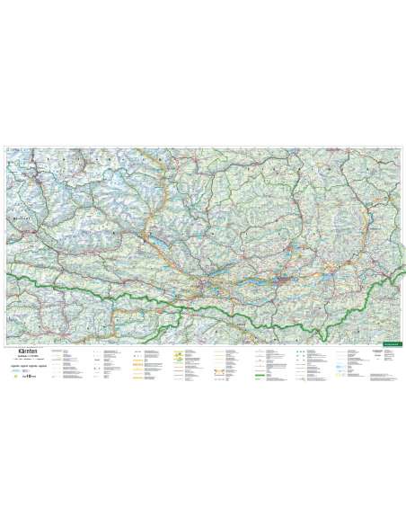 Carinthia - Karintia térkép