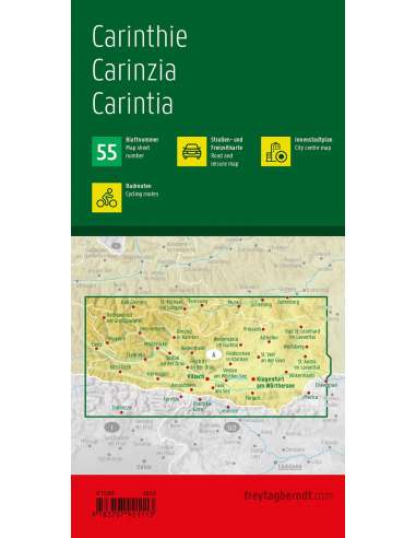 Carinthia - Karintia térkép