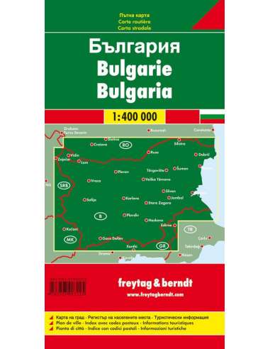 Bulgária térkép