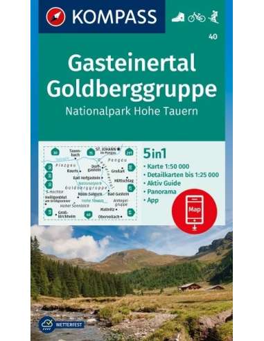 KK 40 Gasteinertal - Goldberggruppe - NP. Hohe...