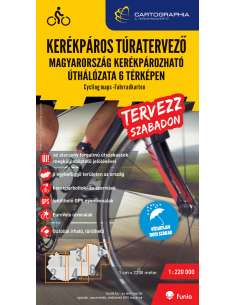 Kerékpáros túratervező Magyarország térképcsomag