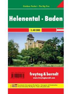Helenental - Baden zsebtérkép esőálló