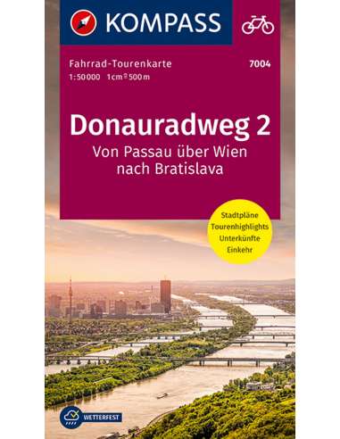 KK 7004 Donauradweg 2, Von Passau über Wien...