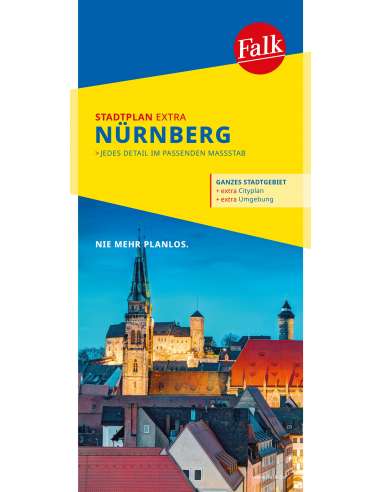 Nürnberg Extra  várostérkép