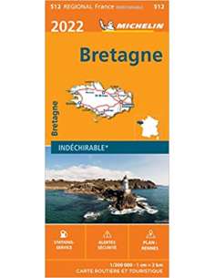 MN 512 Bretagne térkép - 2022