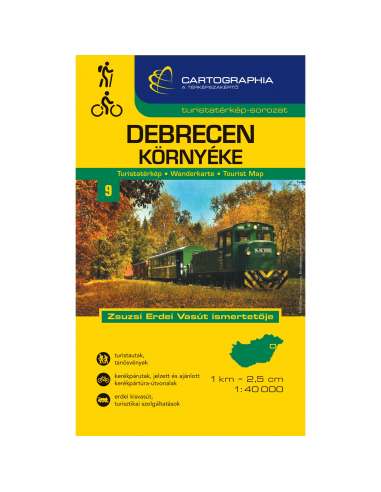 Debrecen környéke turistatérkép (9)