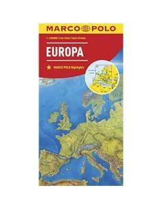 Európa - Europa -Europe autótérkép - Marco Polo