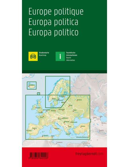 Európa politikai térképe