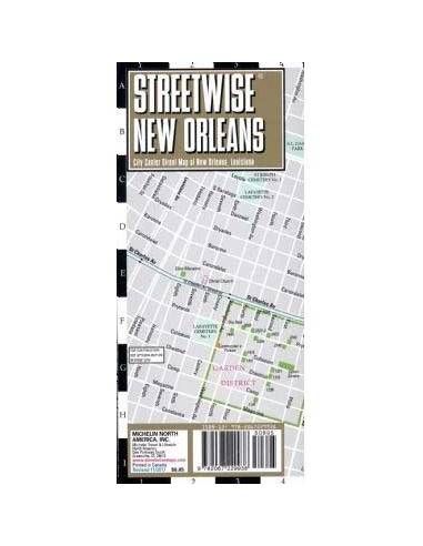 Streetwise New Orleans map