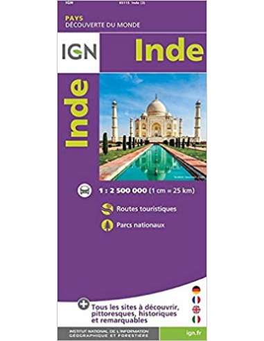 India térkép