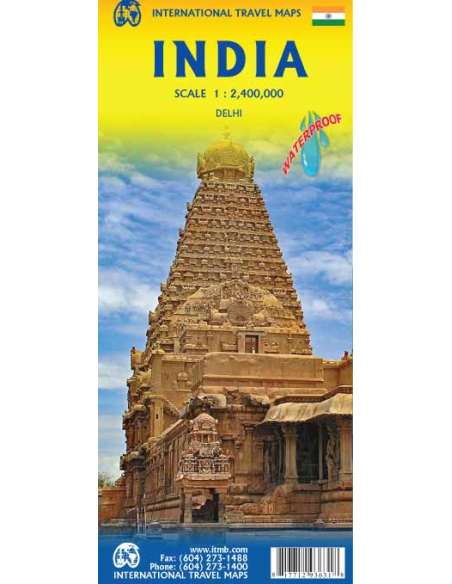 India - Delhi térkép