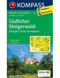 KK 168 Südlicher Steigerwald: Erlangen - Fürth -...