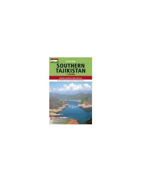 Southern Tajikistan - Dél-Tadzsikisztán térkép