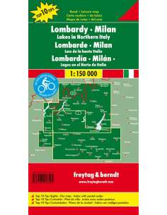 Lombardia - Milánó - Észak-olasz tavak térkép - TOP10 2