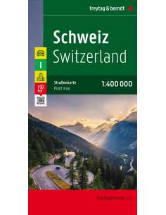 Schweiz - Switzerland - Svájc térkép