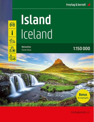 Island - Iceland - Izland atlasz