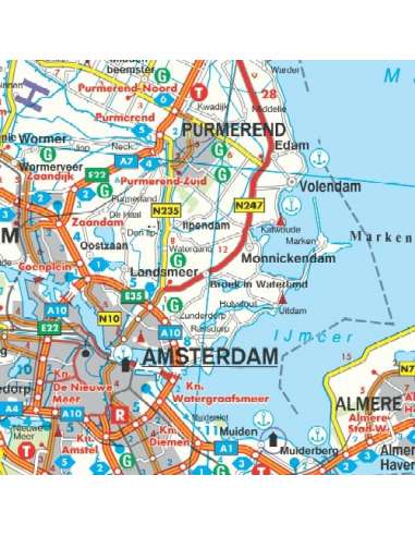 Netherland - Hollandia térkép