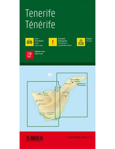 Teneriffa - Tenerife térkép