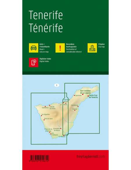 Teneriffa - Tenerife térkép