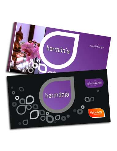 Harmónia ajándékkártya - élmény ajándékba - FELDOBOX