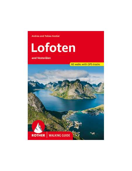 Lofoten túrakalauz - 60 túra - ROTHER angol 2025