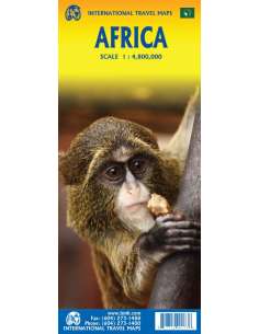 Africa - Afrika térkép