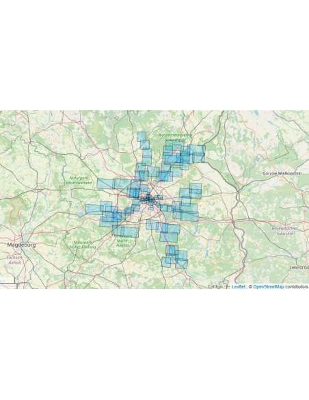 Radregion Rund um Berlin - Berlin és környéke kerékpáros atlasz
