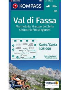 KK 650 Val di Fassa -  Marmolada - Dolomiti Fassane túra-...